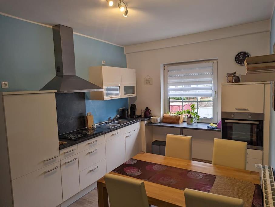 Ferienwohnung Philippi - Moselblick Mit Grosser Dachterrasse, 75 Qm, Hunde Willkommen 메링 외부 사진